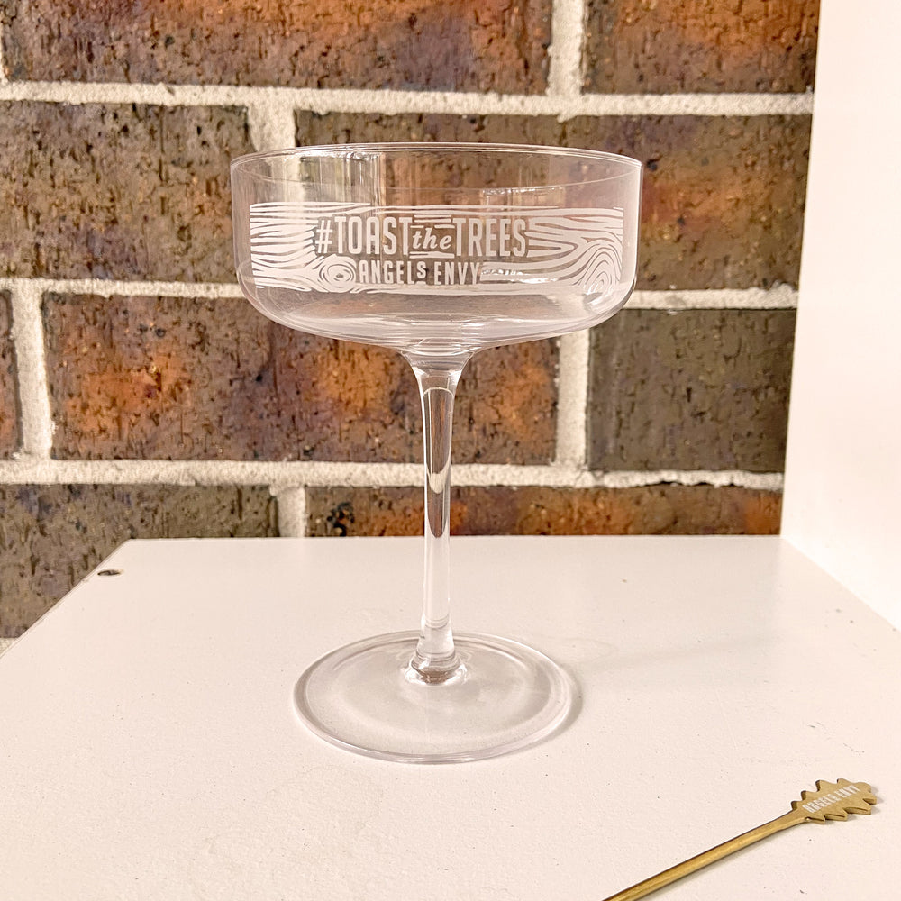 Angel's Envy Bourbon 700ml + Free Toast the Trees Glasses