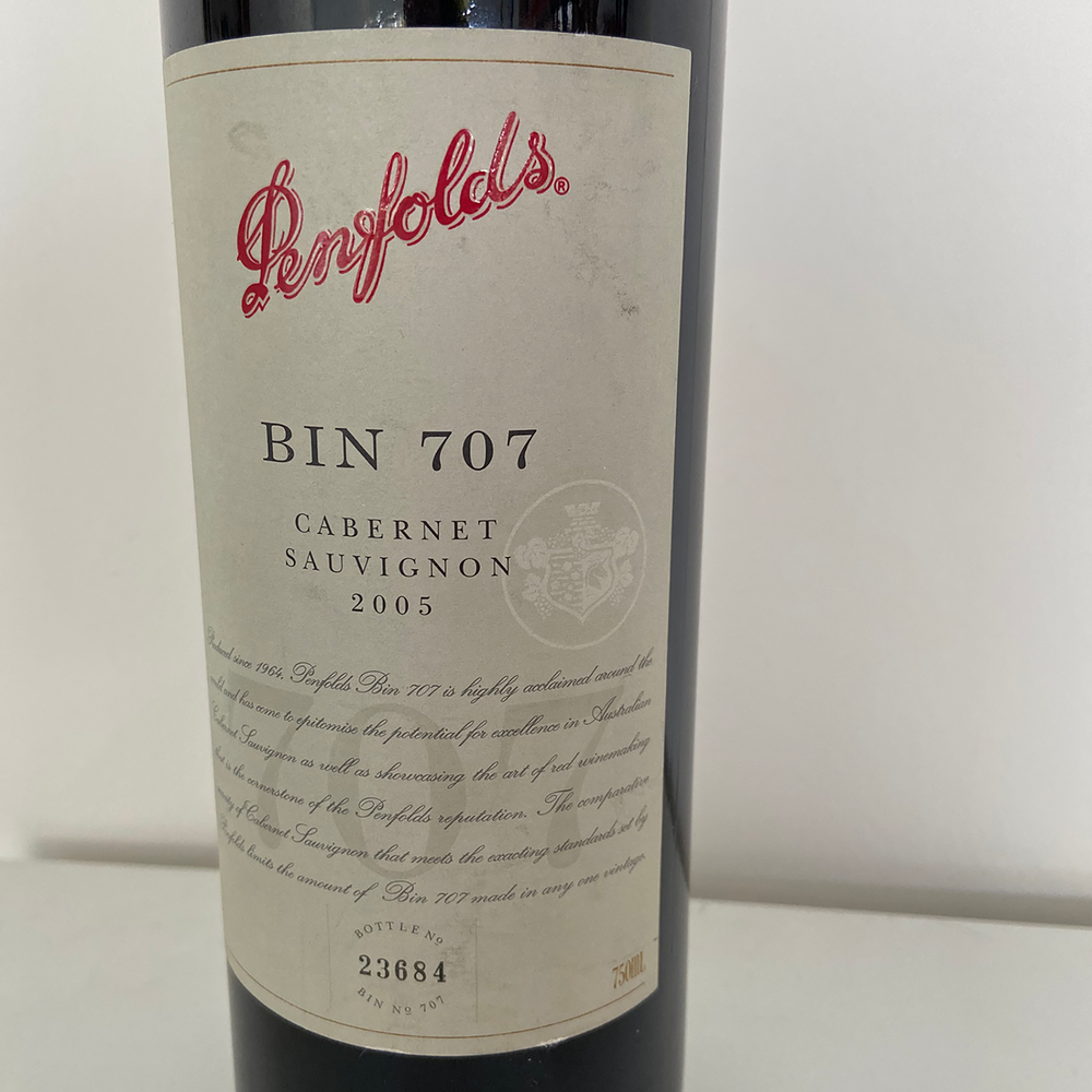 Penfolds Bin 707 Cabernet Sauvignon 2005