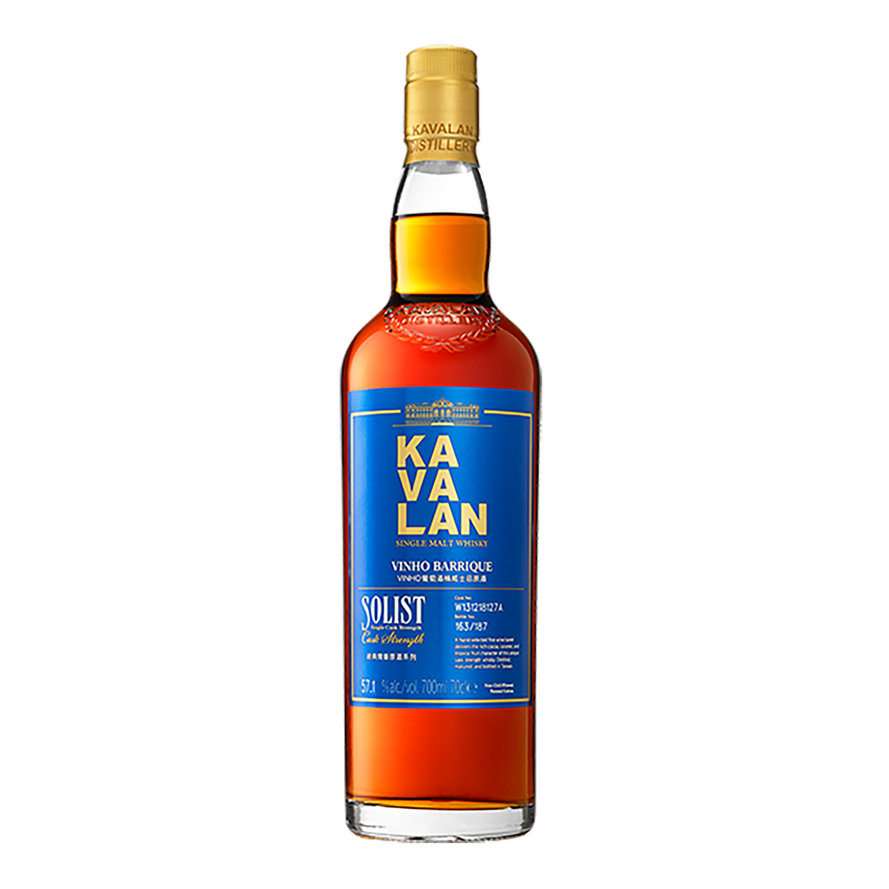 Kavalan Solist Vinho Barrique Cask Strength Single Malt Taiwanese Whisky 700ml (Leather Case) - Kent Street Cellars