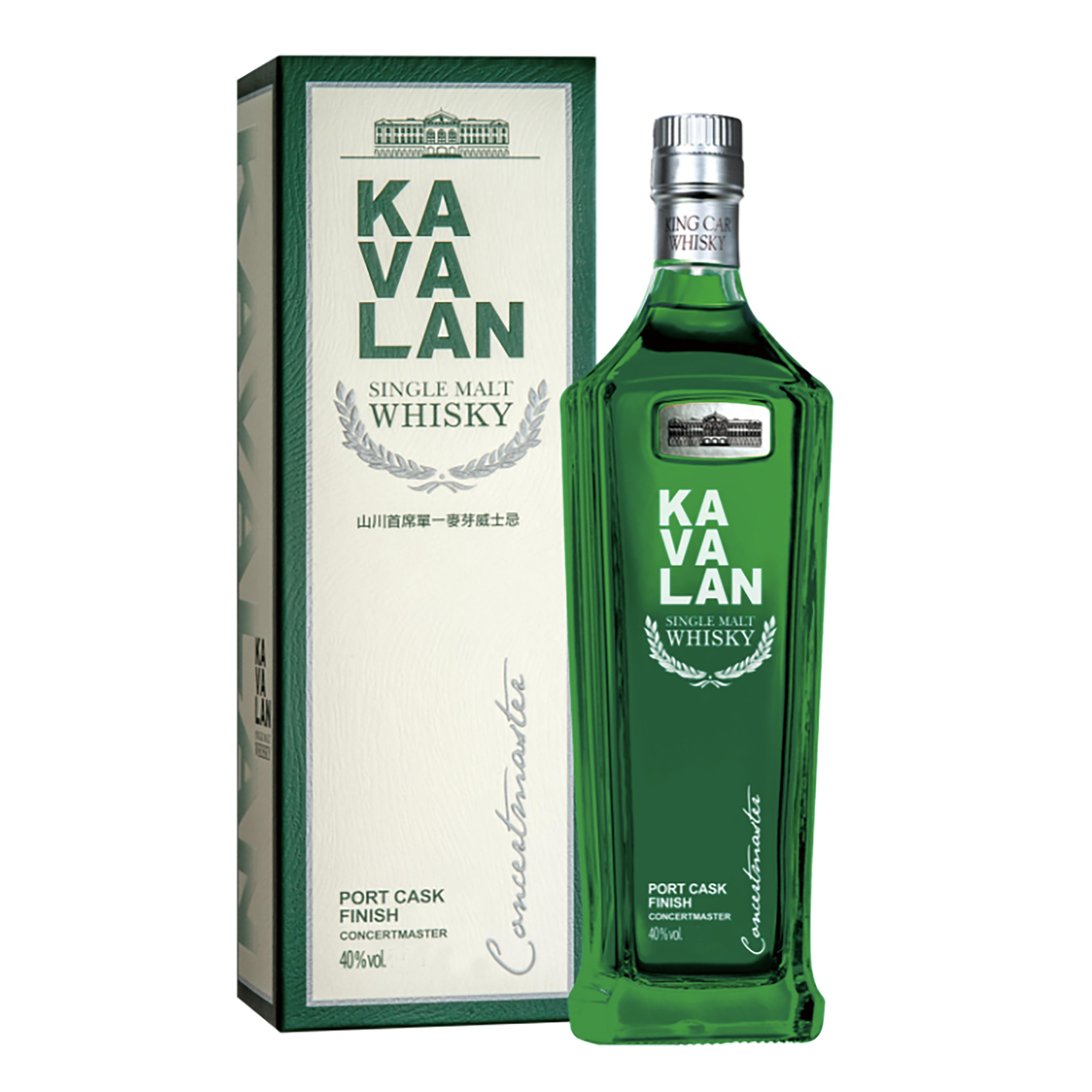 Kavalan Concertmaster Port Cask Finish Single Malt Taiwanese Whisky 1 Litre