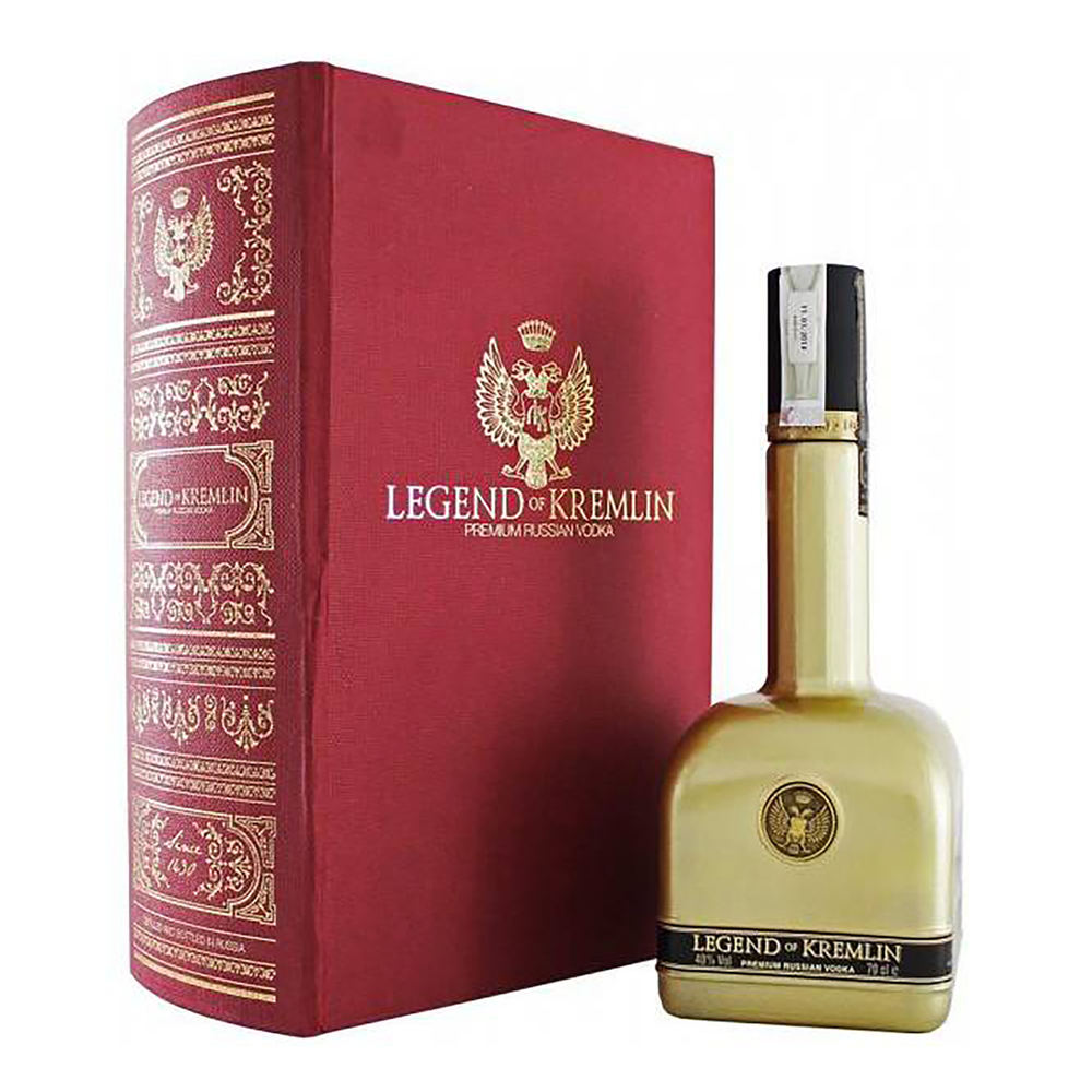 Legend of Kremlin Russian Vodka 700ml (Red Book) - Kent Street Cellars