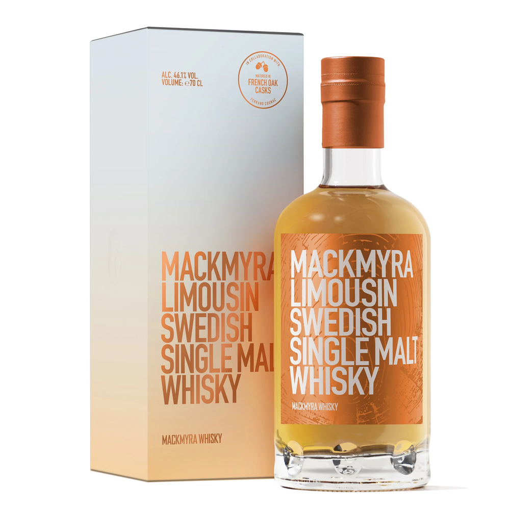 Mackmyra Limousin Swedish Single Malt Whisky 700ml - Kent Street Cellars