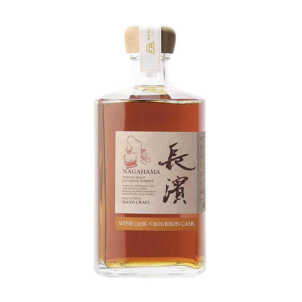 Nagahama Distillery Wine Cask x Bourbon Cask Single Malt Japanese Whisky 500ml - Kent Street Cellars
