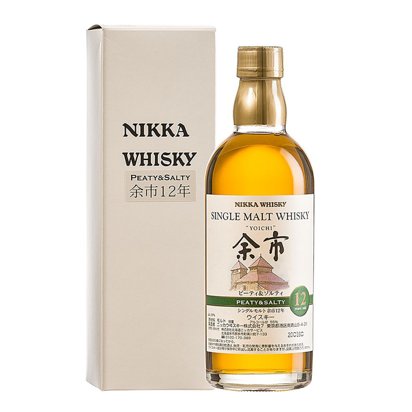 ウイスキー NIKKA YOICHI SINGLE MALT PEATY & SALTY Nikka Yoichi Peaty & Salty | Buy Japanese Whisky | dekantā