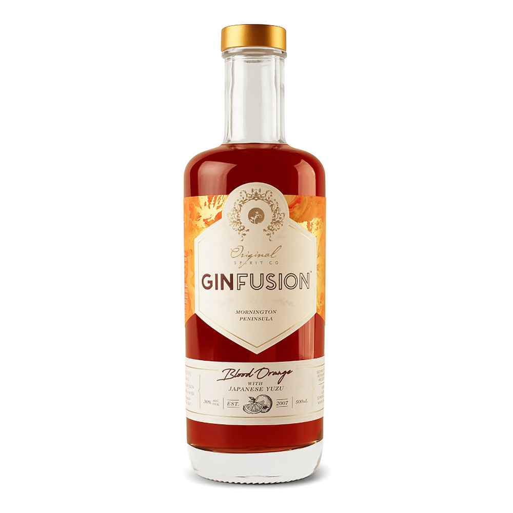 Original Spirit Co. Ginfusion Blood Orange with Japanese Yuzu 500ml - Kent Street Cellars