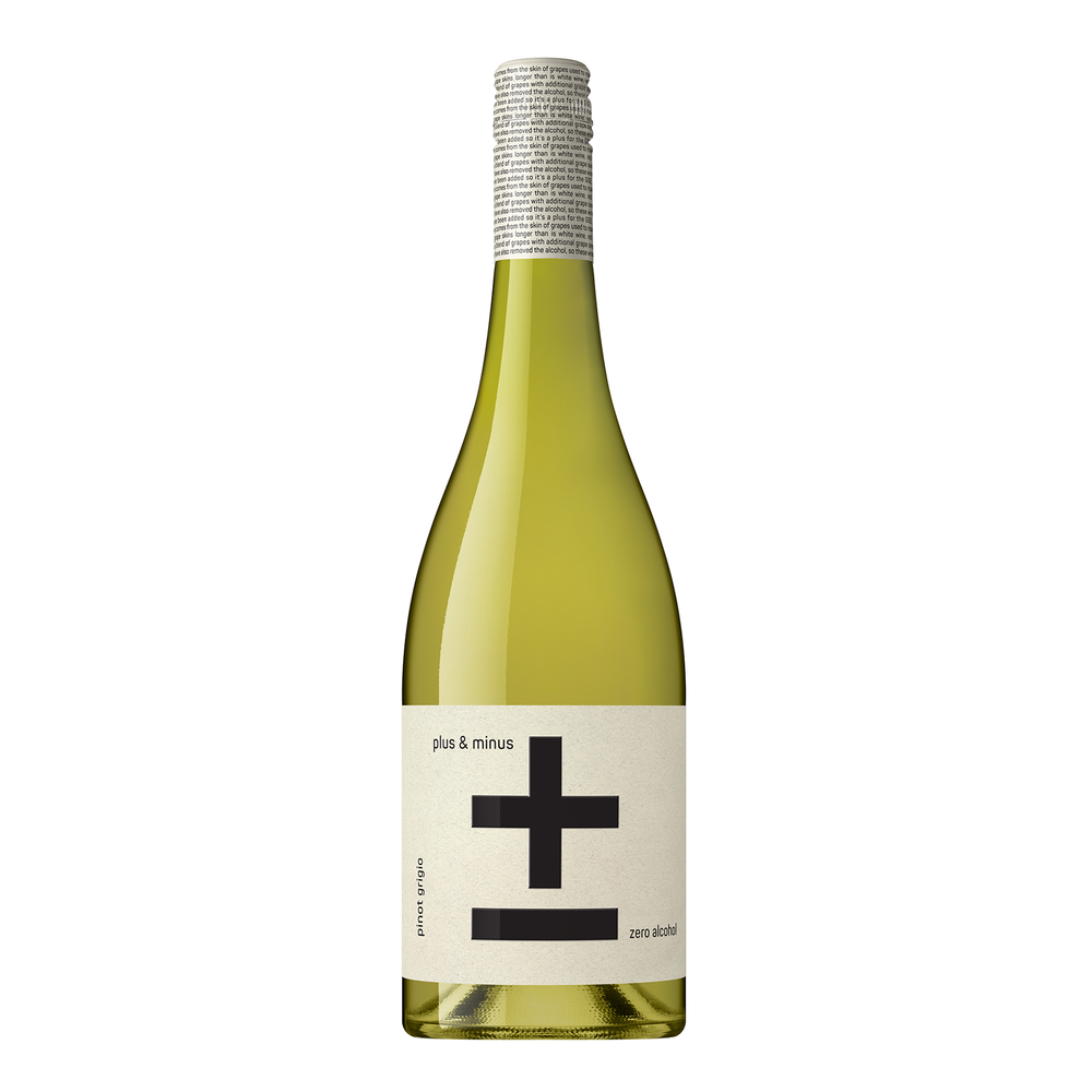 Plus and Minus Zero Alcohol Pinot Grigio - Kent Street Cellars