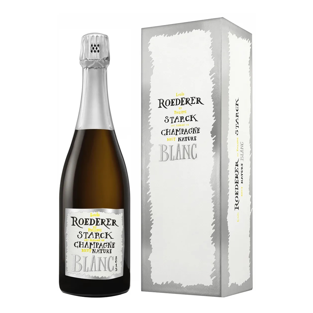 Louis Roederer et Philippe Starck Brut Nature 2015 - Kent Street Cellars