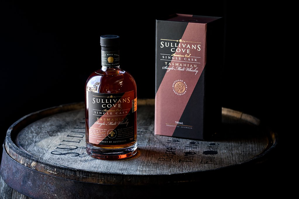Sullivans Cove American Oak Second Fill Single Cask Single Malt Whisky 700ml (TD0198) - Kent Street Cellars