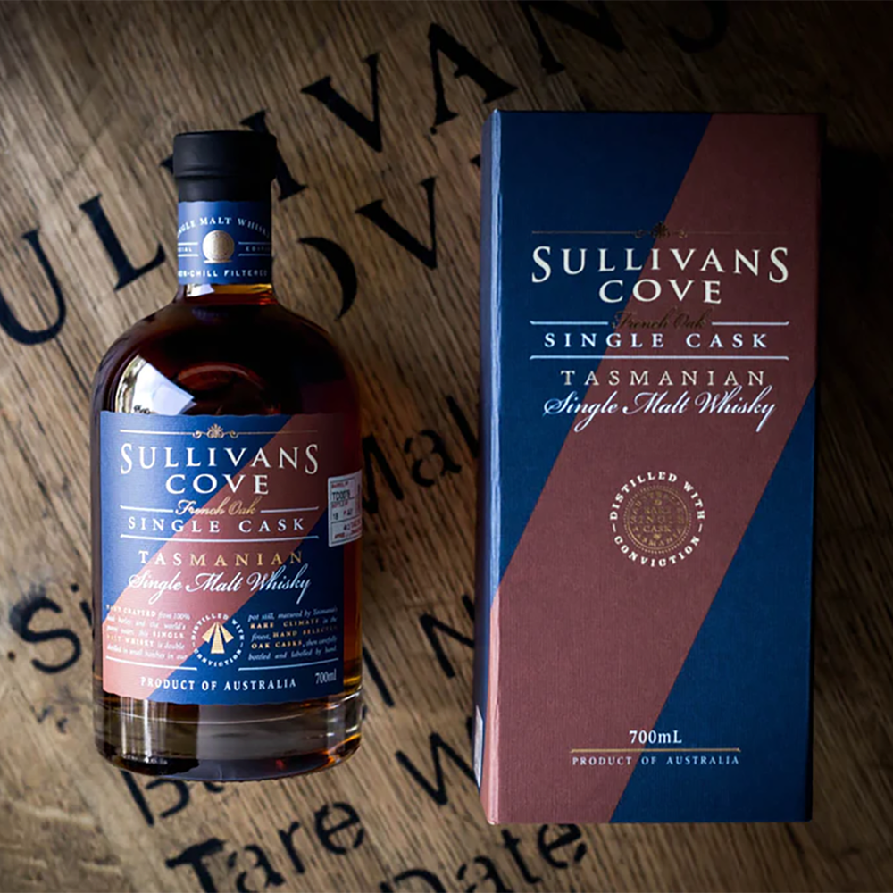 Sullivans Cove French Oak Second Fill Single Cask Single Malt Whisky 700ml (TD0078)