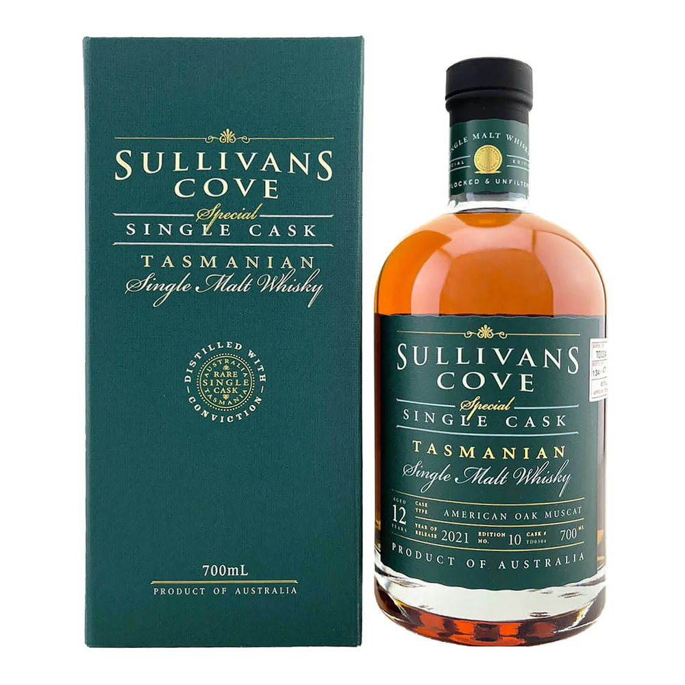 Sullivans Cove Special Single Cask Tasmanian Single Malt Whisky 700ml (TD0304) - Kent Street Cellars