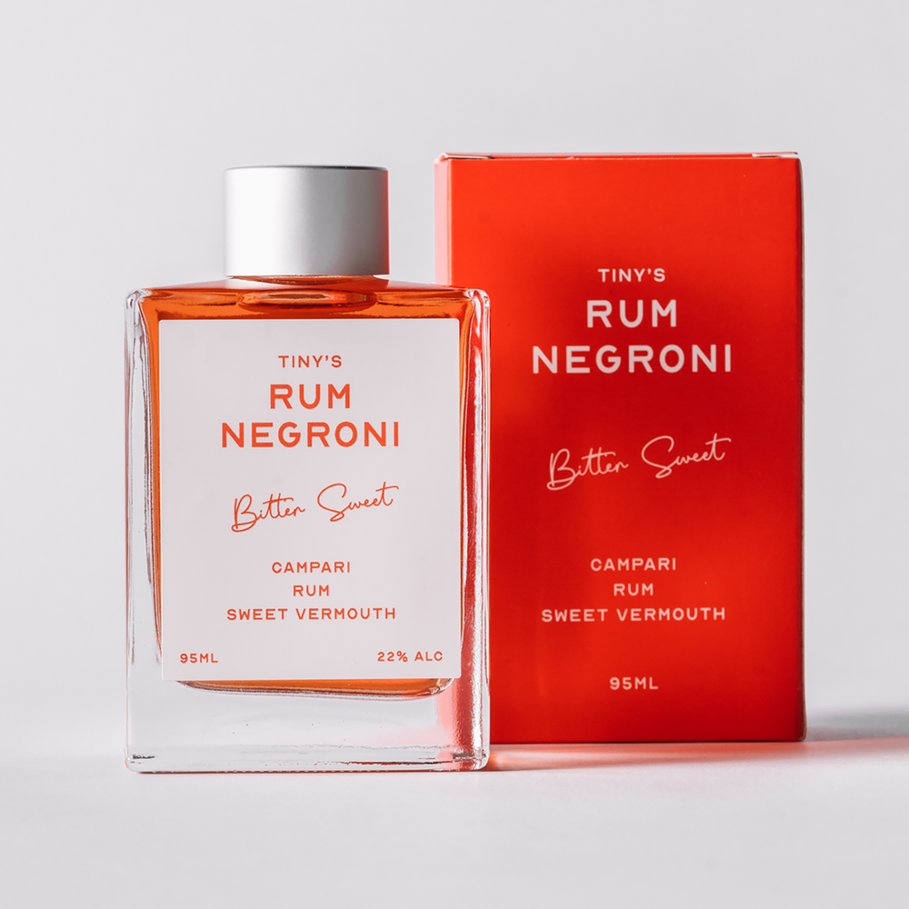 Tiny's Rum Negroni - Bottled Cocktail 95ml