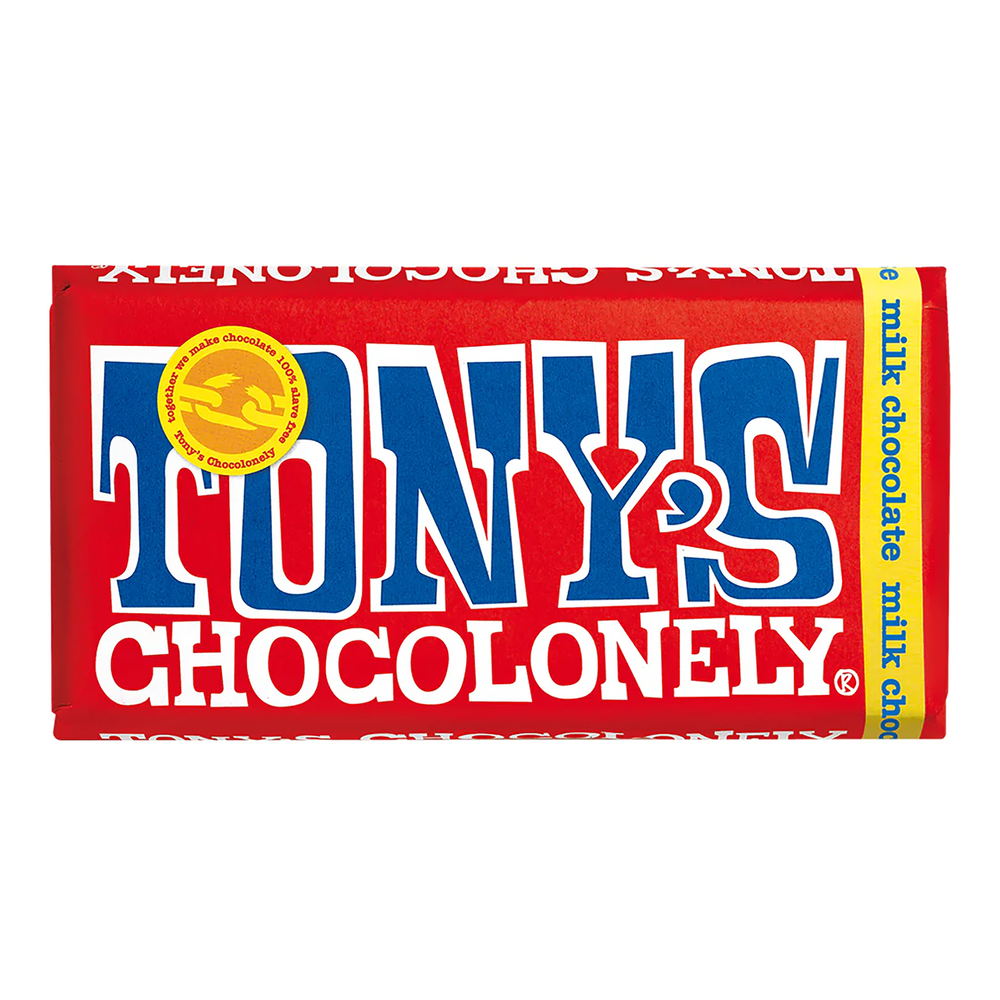 Tony's Chocolonely Milk Chocolate 180g - Kent Street Cellars